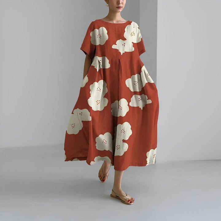 Rowan - Robe florale confortable