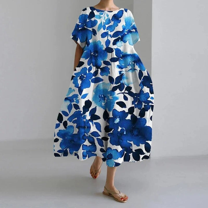 Rowan - Robe florale confortable