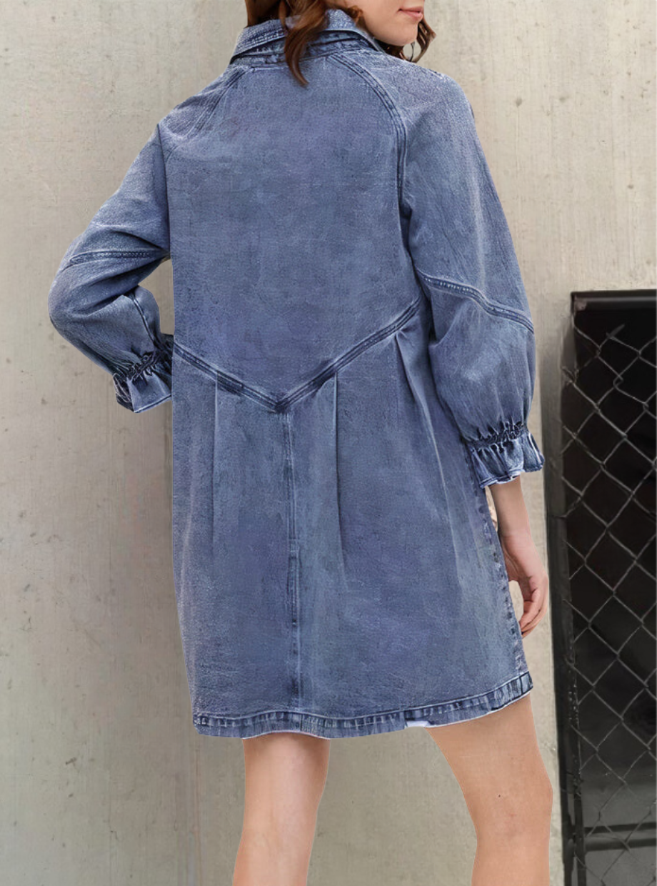 Amara - Robe en denim