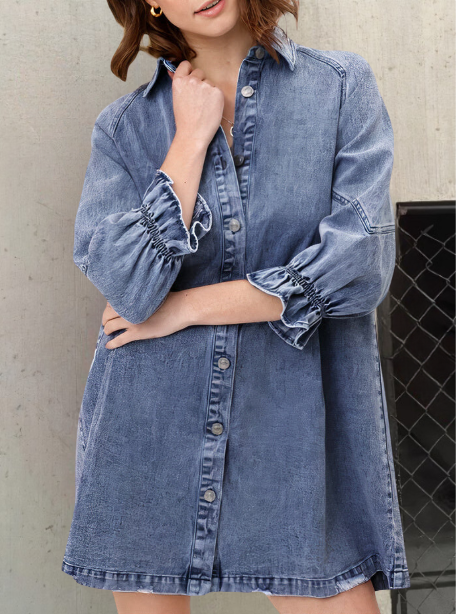 Amara - Robe en denim