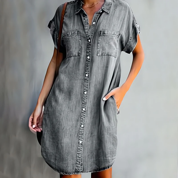 Maelys - Robe en jean