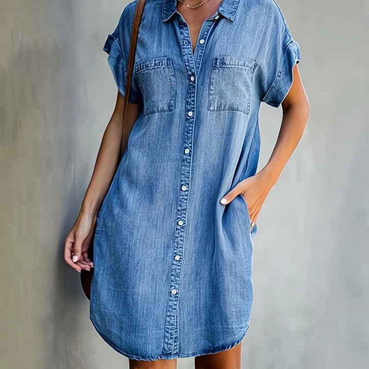 Maelys - Robe en jean